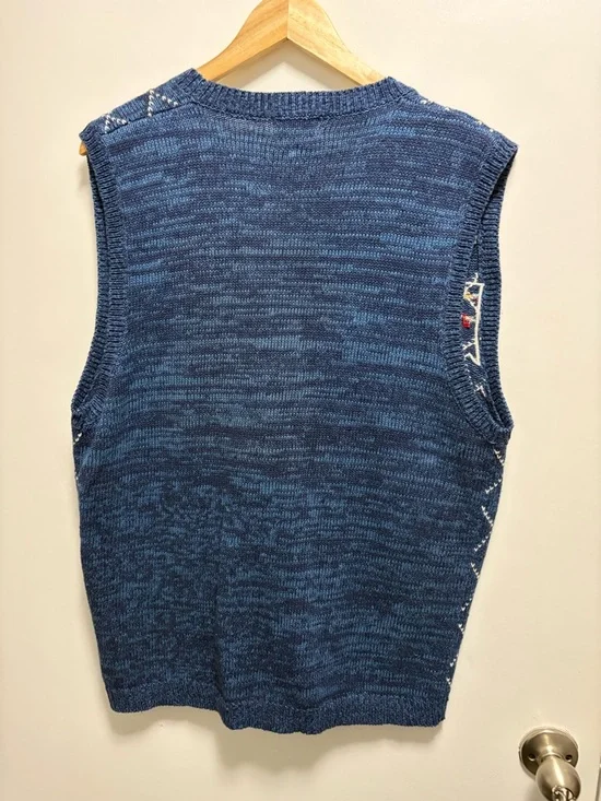 Napa Valley Vintage Cat Embroidery Sleeveless Vest Women’s Size Medium - Picture 4 of 4